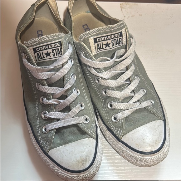Converse| Sage/Olive Green Sneakers - Picture 2 of 10